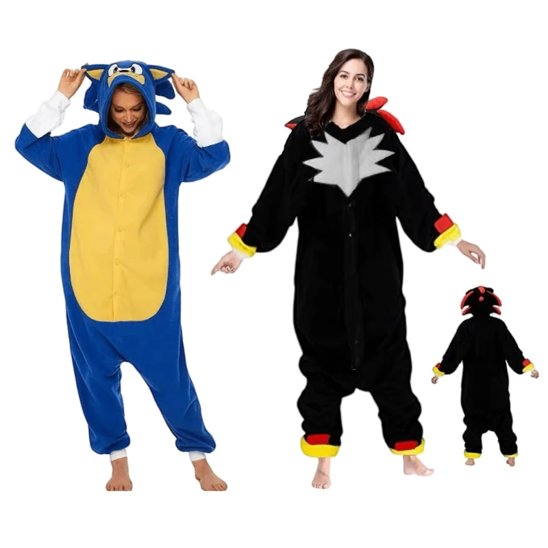 Pigiama Bambino Sonic The Hedgehog Shadow - Set 2 Pezzi Morbido E Divertente - Foto 12