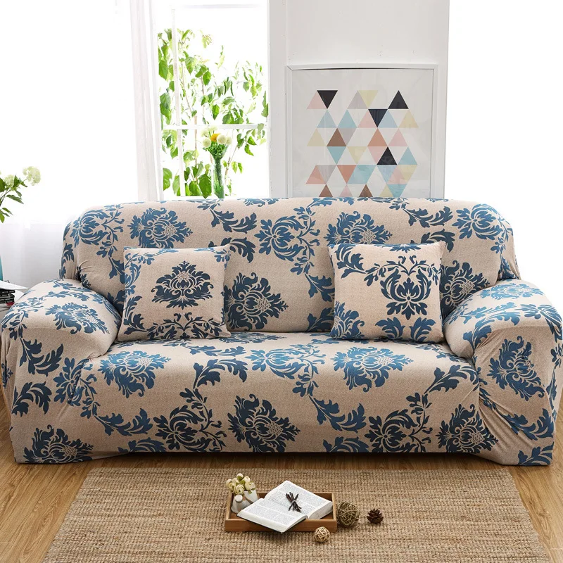 thumbnail image 1 of Funda de sofá con estampado de flores de alta elasticidad, funda elástica ajustable, Protector de muebles para decoración del hogar, novedad de 2024, 1 of 5