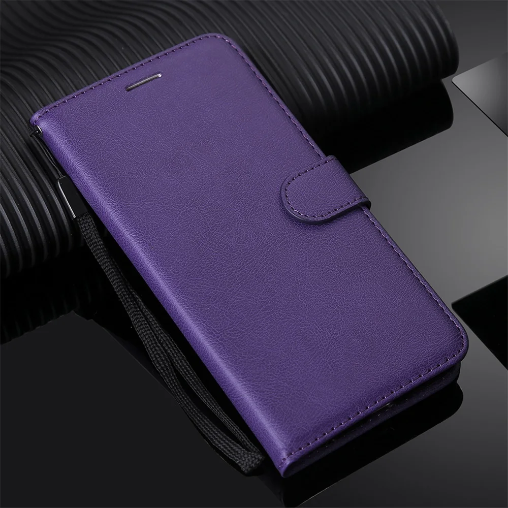 Xinyunew Cover Portafoglio A 360° Per Huawei P20 Lite – Pelle PU Con Vetro Temperato, Slot Carte E Cavalletto – Grigio