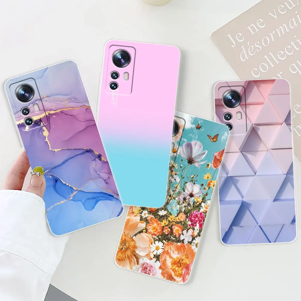 Clear Soft Silicone Phone Case - Cute Design