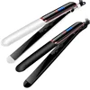 2 In 1 Professional Hair Straightener Flat Irons Straight Curly Hair Ceramic Dual Voltage Curling Irons Negative Ion Hair Curler 1