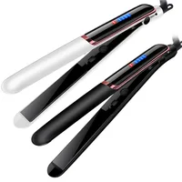 2 In 1 Professional Hair Straightener Flat Irons Straight Curly Hair Ceramic Dual Voltage Curling Irons Negative Ion Hair Curler 1