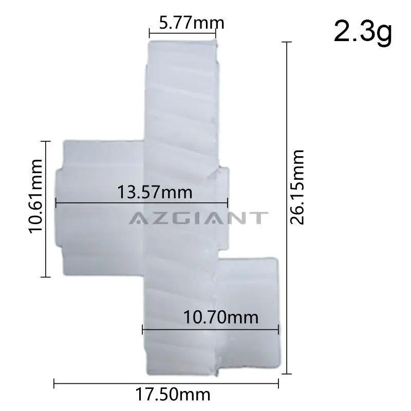 Azgiant Car fuel filter flap lock actuator Gear 30T For Honda Fit MK2 City MK4 2009-2014 carburetor repair kit DIY