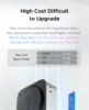 ORICO MiniDock Storage Expansion Dock for Mac Mini M4&M4 Pro Stand USB3.2 Gen2 Type C Dock with 512G 1T 2T 4T M.2 SSD Options 4