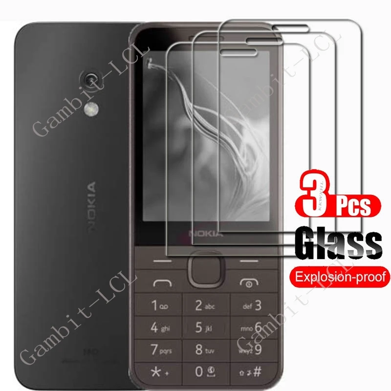 Premium Tempered Glass Screen Protector for Nokia 2.8 4G Phones (2024) – 1 to 3 Pack