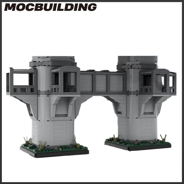 Moc Starship  Build Blocks Transporter Space War Movie Fighter Shuttle TIE ship  DIY Brick Model  Kid Toys Birthday Gift Playset 3