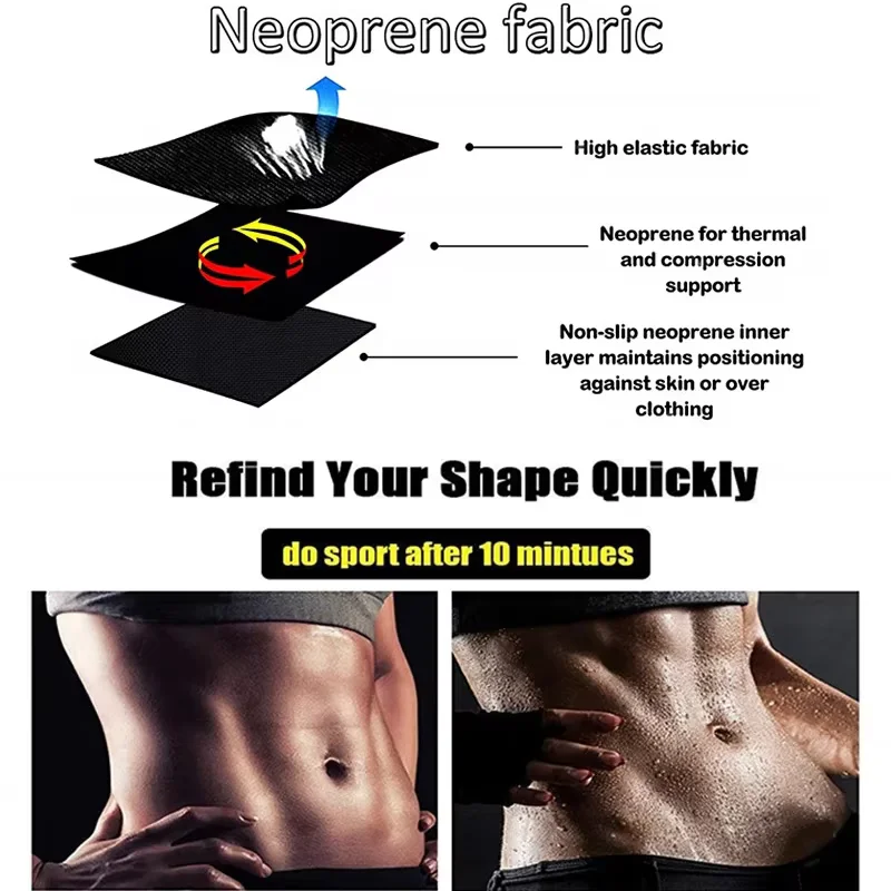 Sports Suit Women Exercise Sets Leggings Long Sleeves Sauna Effect Suits Compression Tops Coat Weight Loss Pants Fitness Workout Sets