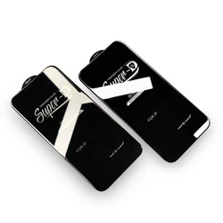 10 - Pack Full Glue HD Tempered Glass Screen Protector - 9H Super D Strength - iPhone 11 Xr (10PCS Front)
