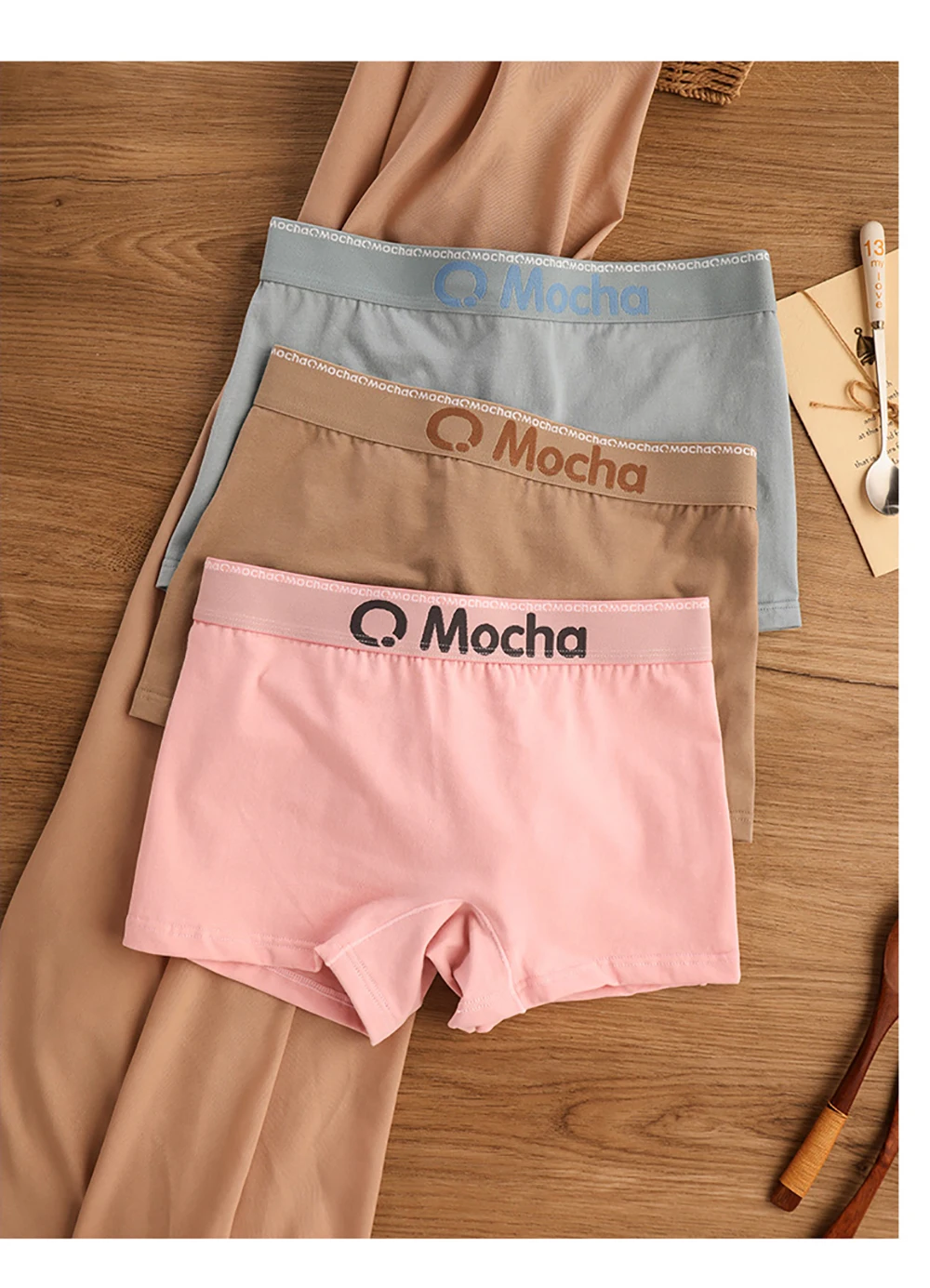 3PCS/Pack 100% Cotton Comfortable Soft Antibacterial Women's Panties Female Safety Underwear Hygroscopic Breathable Lingerie