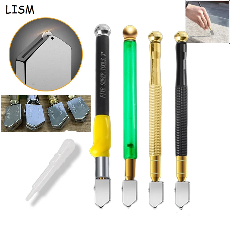 Glass Cutter, Glass Cutting Tool, Diamond Tiles Cutting for Glass DIY  Mirror Cutting 