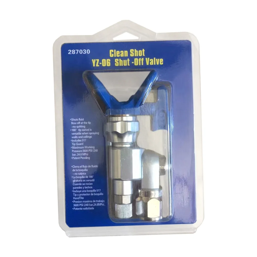 CleanShot Shut Off Valve Swivel Joint Extension Anti spitting 287030
