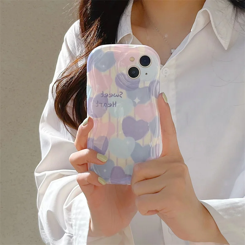 Vibrant Love Heart Phone Case