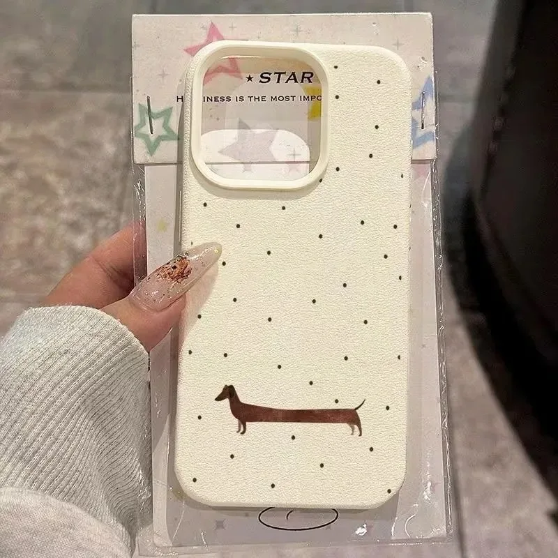 รูปสินค้า เคส iPhone ลายหมาจิ้งจอกน่ารัก TPU นิ่ม