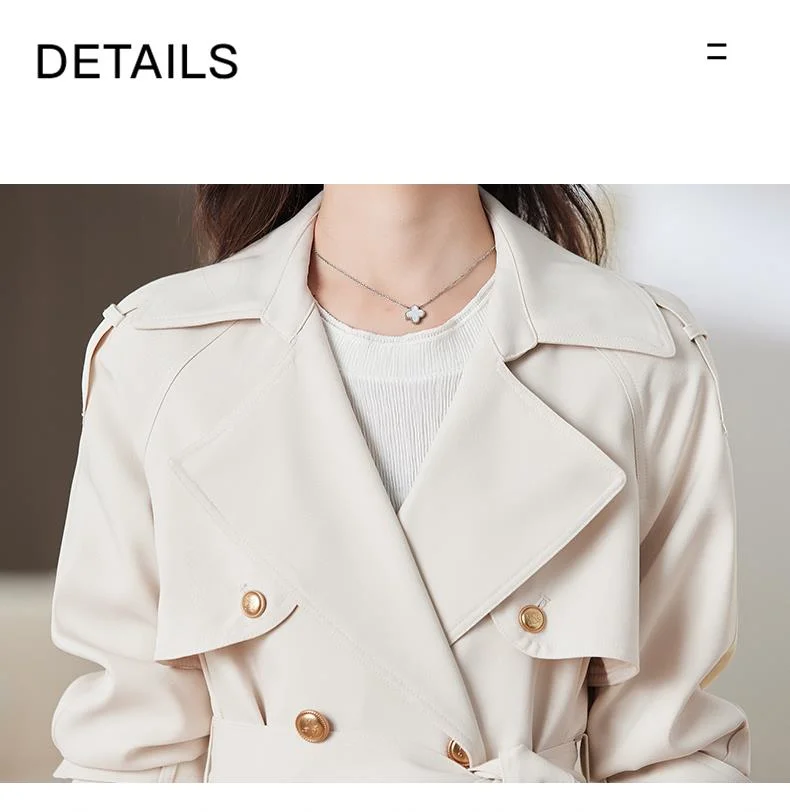 Il trench popolare di quest'anno per le donne, nuovi vestiti da donna 2023, cappotto lungo e autunnale in stile western_voghion.com