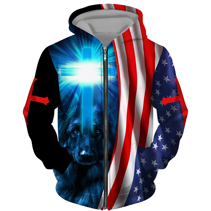 

Knight Templar Jesus Graphic Pullover Streetwear New Fashion 3D Print Men/Women Hoodies With Zipper Oversized Men's Clothing