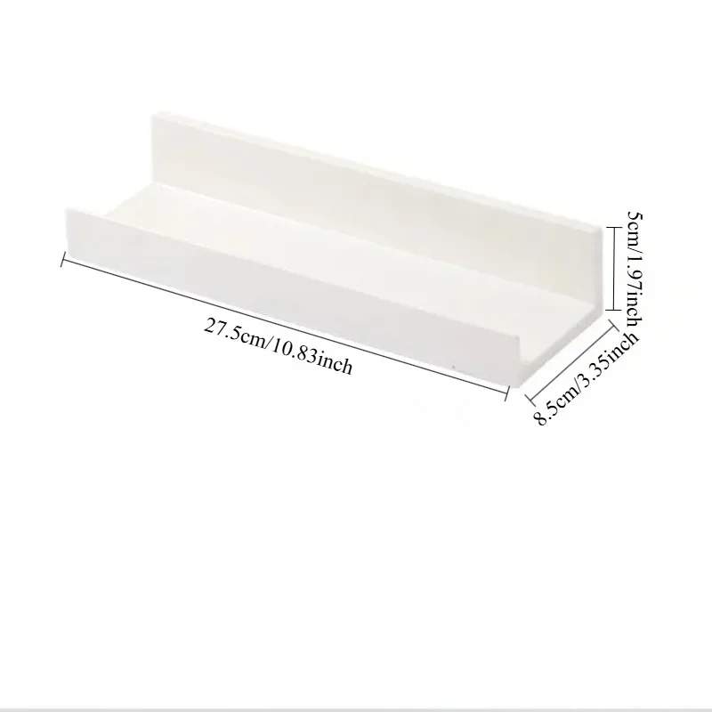 Bathroom Shelf No Drill Organizer Shower Storage Rack Corner Shelves Wall Mounted ABS Toilet Shampoo Holder For Kitchen
