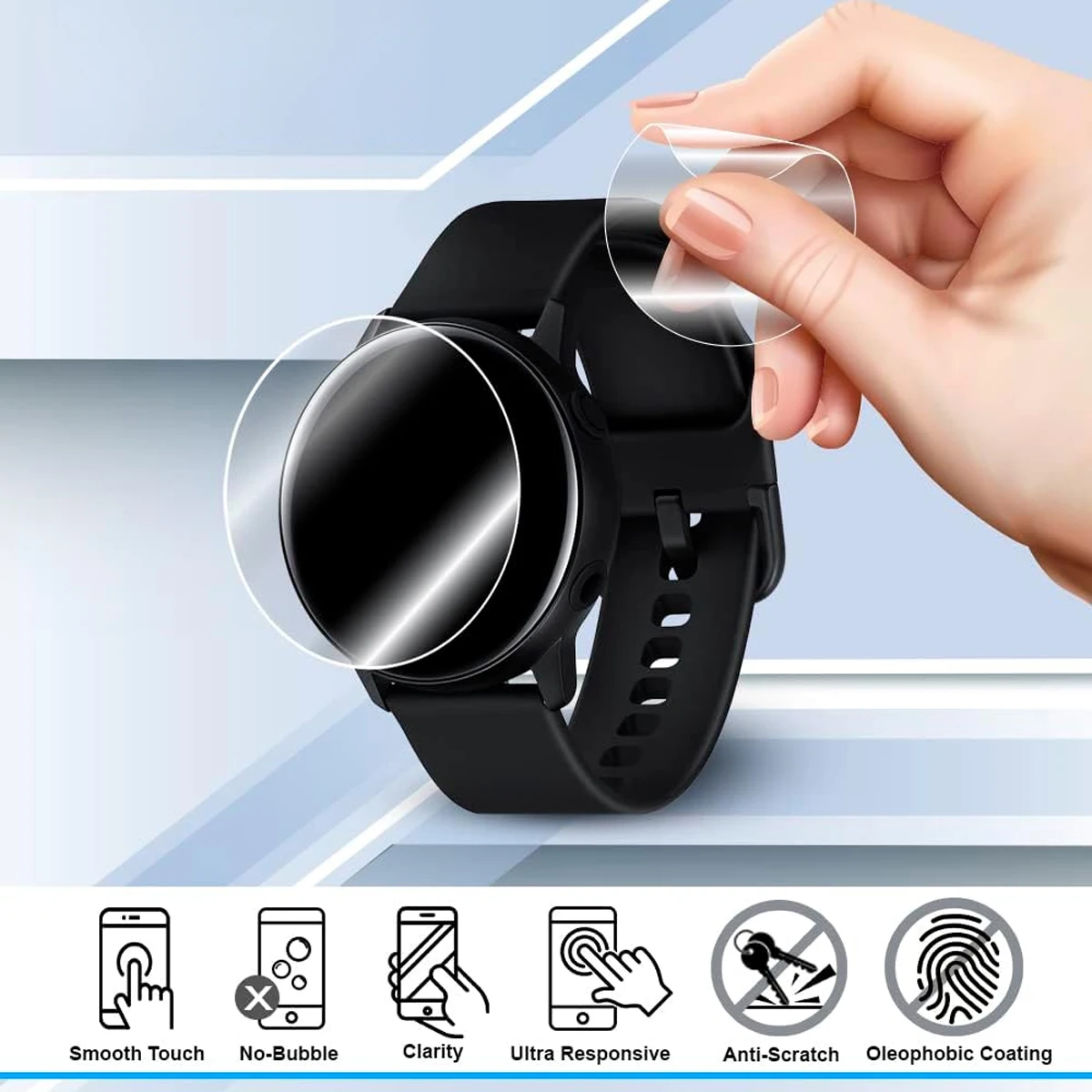 Garmin Venu 4 용 1-5 Pcs 하이드로 겔 필름 Garmin Venu 4 용 45mm 41mm 안티 스크래치 보호 커버 화면 보호기