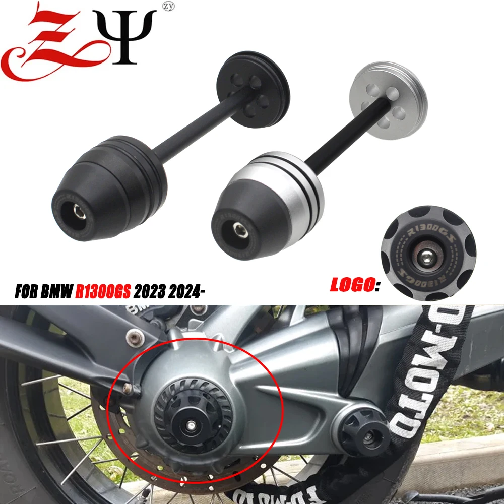 

R 1300GS Motorcycle Rear Wheel Protector Axle Fork Crash Slider Accessories Fit For BMW R1300GS 2023 2024 R1300 GS GS1300