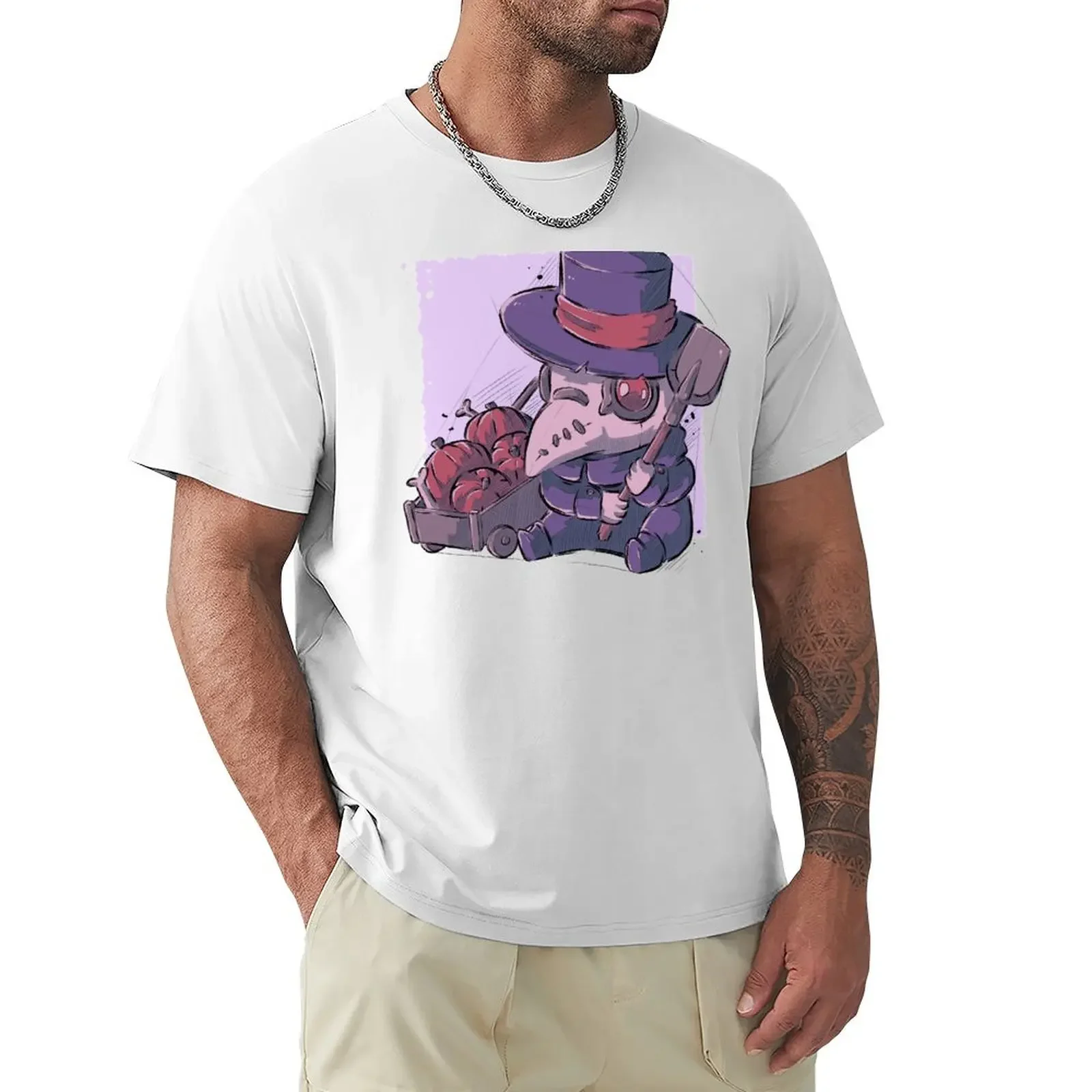 

Halloween Plague T-shirt oversized cute clothes mens clothing