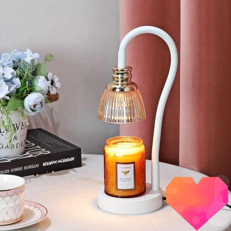 

INS Linglan Fragrance Lamp Melting Wax Lamp Retro Heating Melting Candle Lamp Romantic Gift Table Lamp Timing Dimming Lamp