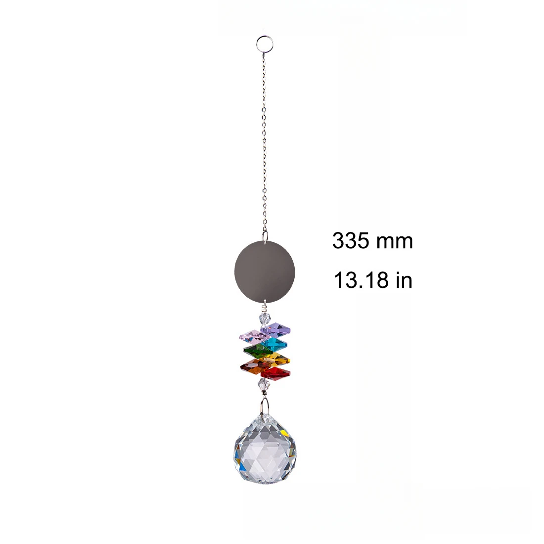 Crystal Suncatcher AnimalHummingbird PrismBall PendantforHomeWindowWallOutdoor GardenLight GatheringDecorationParty Supplies