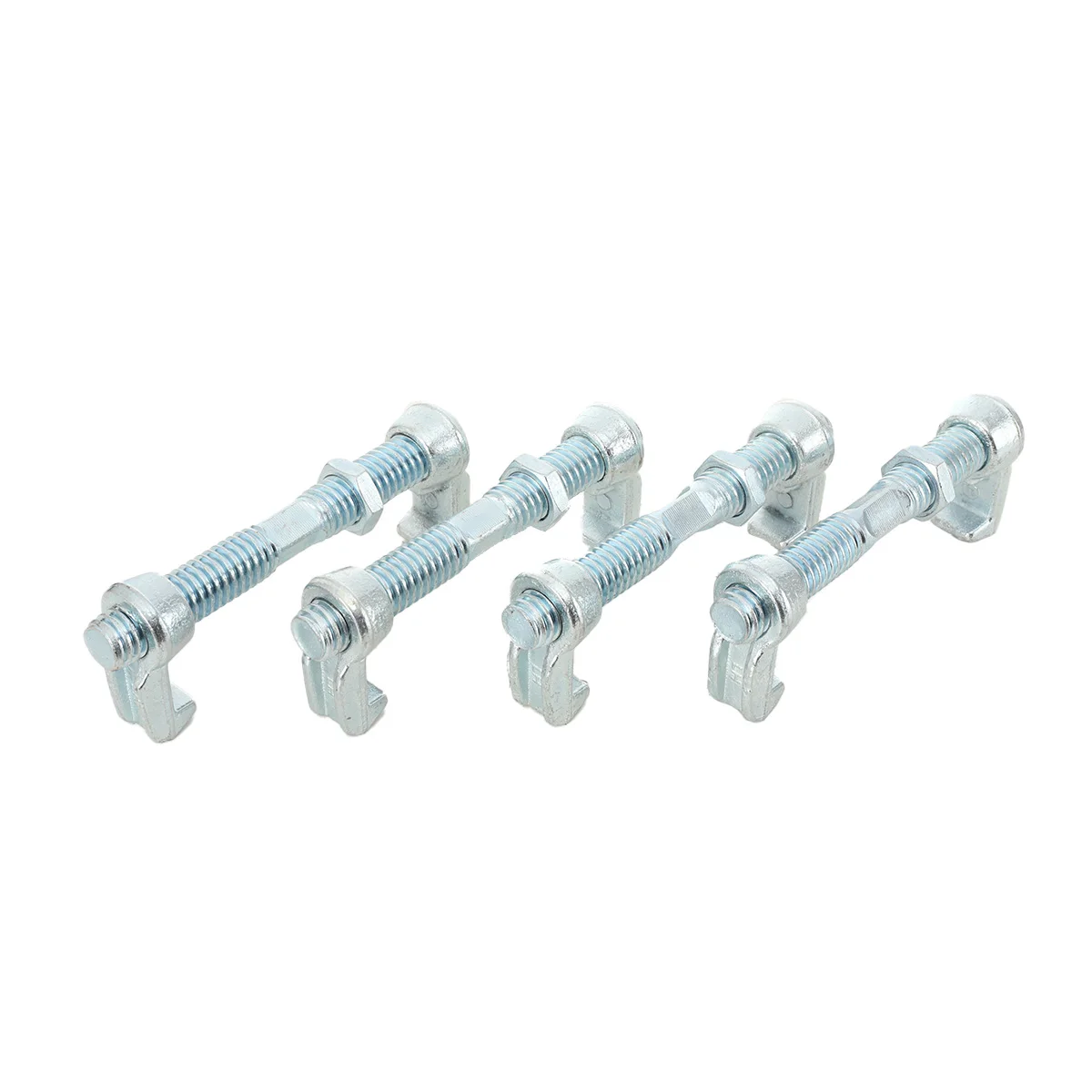 4er-Pack Schienen-Container-Brückenbefestigungsklammer 280 mm/380 mm Verzinkte Schraubklammer zum Verbinden von 20/40-Fuß-Containern – Detail 8