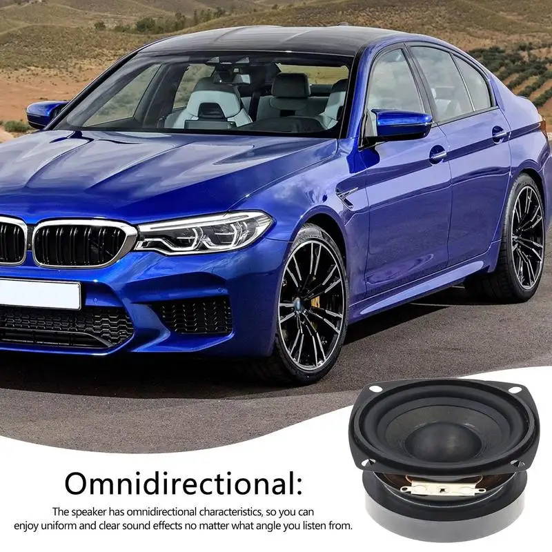 Car Bass Speaker Subwoofer 15 25W Full range Frequency Car Speakers Universal Vehicle Door Auto Audio Music Stereo Subwoofer