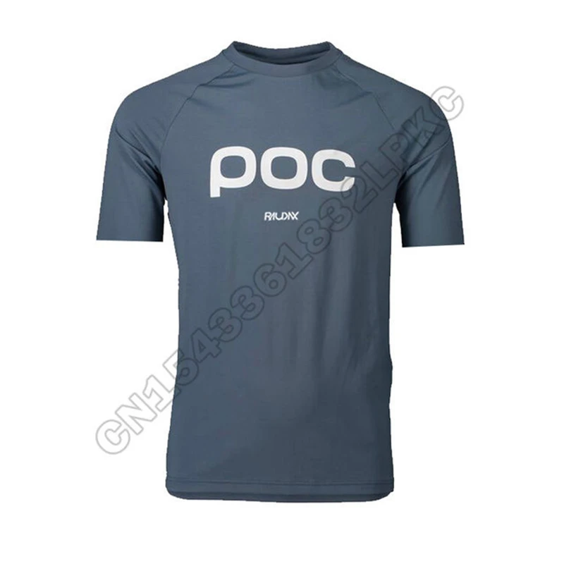 thumbnail image 1 of Nueva camiseta de descenso RAUDAX POC para bicicleta de montaña, camisetas para ciclismo de montaña, todoterreno, Dh, motocicleta, motocross, ropa deportiva, camisetas de ciclismo para carreras, 1 of 5