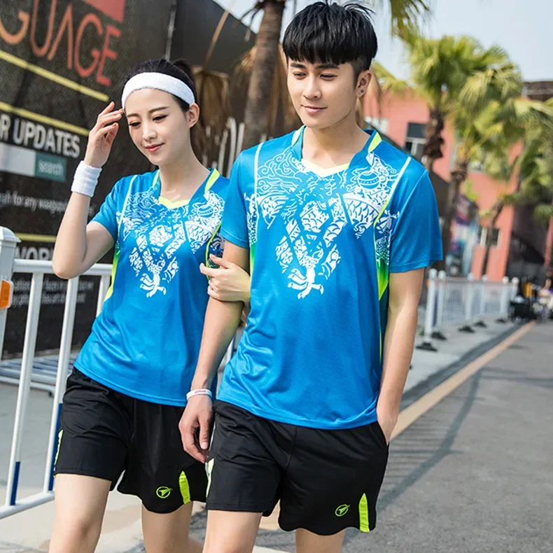 Badminton Table Tennis Tennis Shirts Uniforms