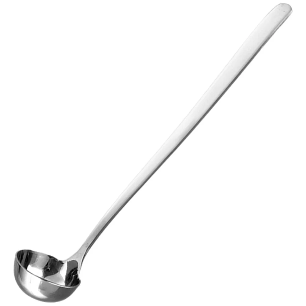 Long Handle Stainless Steel Mixing Spoon Soup Ladle Kitchen Utensils Wok Gadgets Water Scoop Serving Spoons Cooking Tools