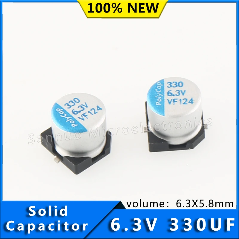 10pcs-capacitor-330uf-6-3v-smd-solid-capacitor-6-3v330uf-6-3x5-8mm
