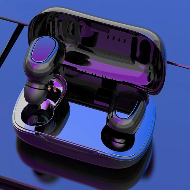 Headset Gaming L21 Tws Bluetooth L21 TWS Bluetooth Earbuds High