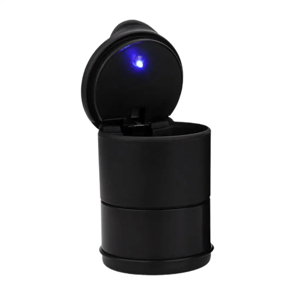 휴대용 자동차 재떨이 LED 조명 버전 또는 LED 조명 버전, 인테리어 액세서리, 쓰레기 컵 보관, 자동 J1T5