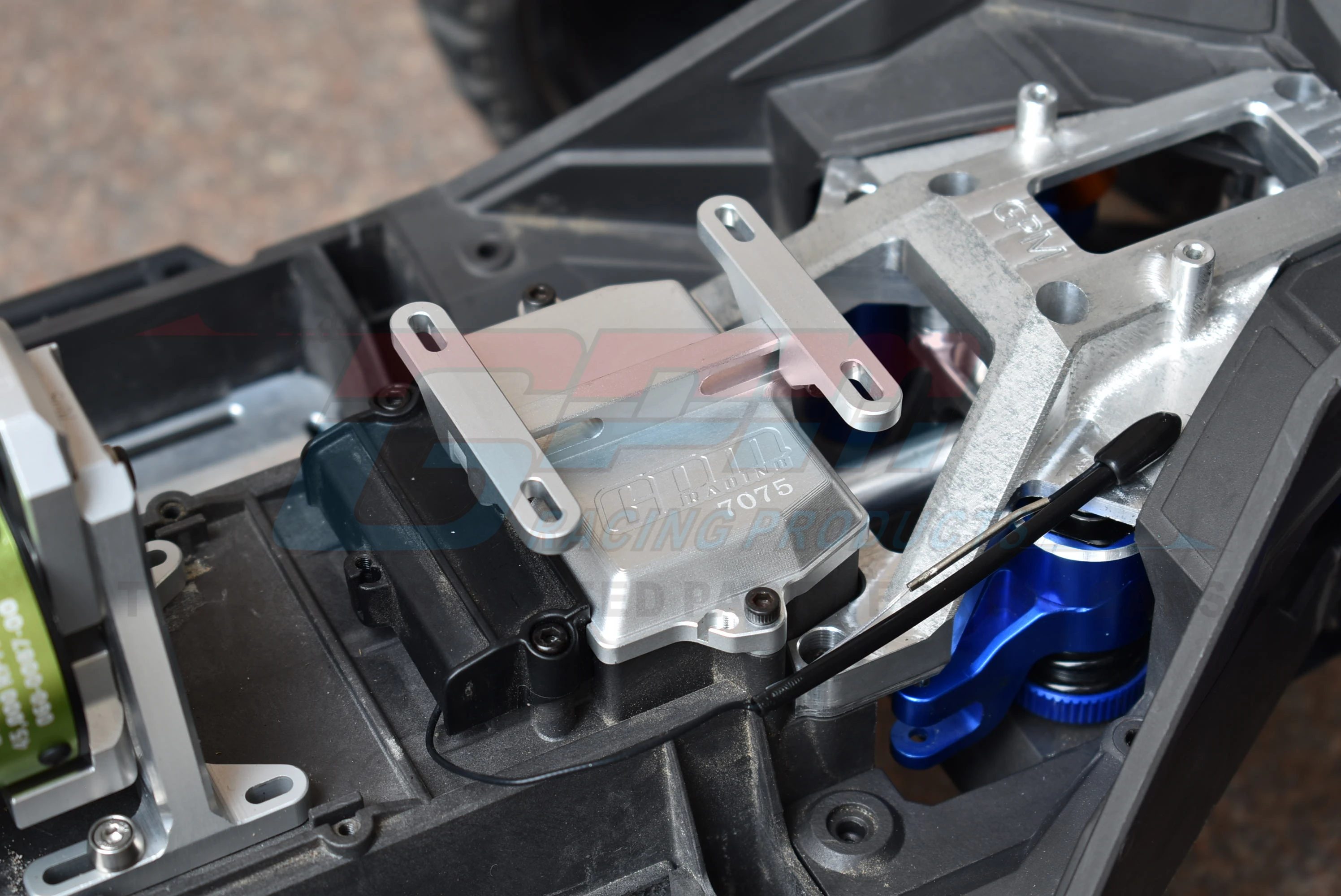 Alu Spurlenker Blau Für Traxxas X-Maxx 1/5 - Toe Links Steering Rod 7748