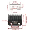 Madeshow Kulilang M5(F) M10 R66 R77F Wedge Fade Blades Hair Clipper Ultra Thin Blade Trimmer Replacement Original Cutter Head 3