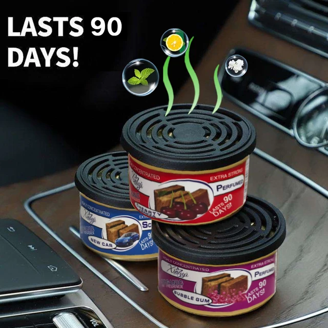 Désodorisants pour voiture, parfum pour voiture, éliminateur d'odeurs pour voiture, bloc de bois en conserve, aromathérapie automobile longue durée, désodorisant pour armoire à domicile 1