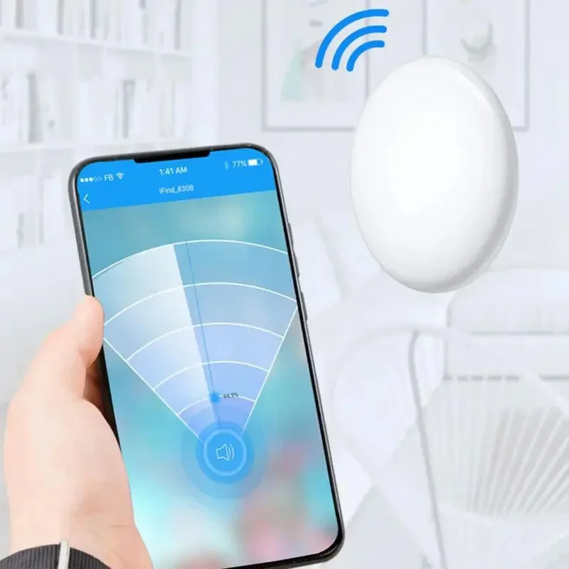 Lenovo GPS Smart Tracker Bambini anziani Dispositivo di promemoria anti-smarrimento Borsa per animali Portafoglio Localizzatore Bluetooth per Apple Android Finder - immagine 5