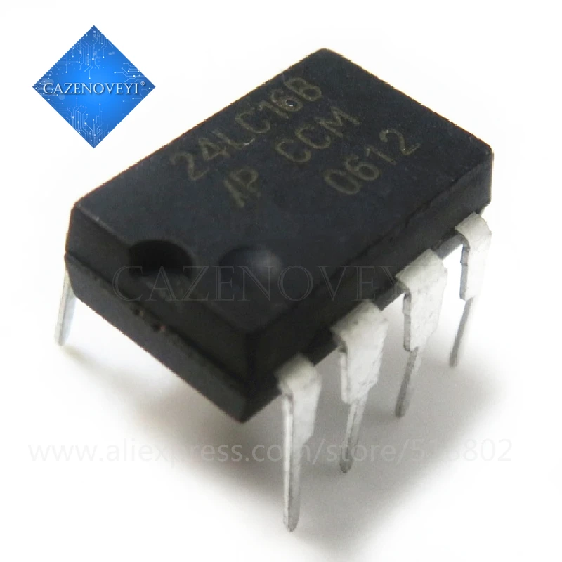 

2 шт./партия 24LC16 24LC32 24LC64 24LC128 24LC256 24LC512 24LC1025 25LC1024 24C65 24C162 DIP-8