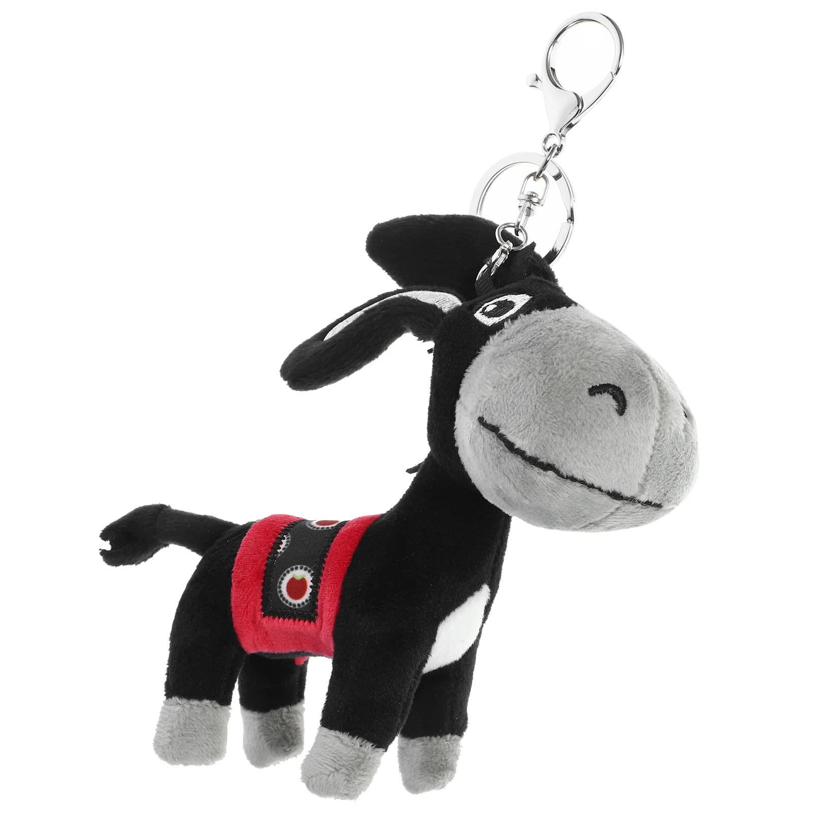 Donkey Keychain Keychains Wallet Lovely Plush Purse Hanging Ornaments Stuffed Adorn