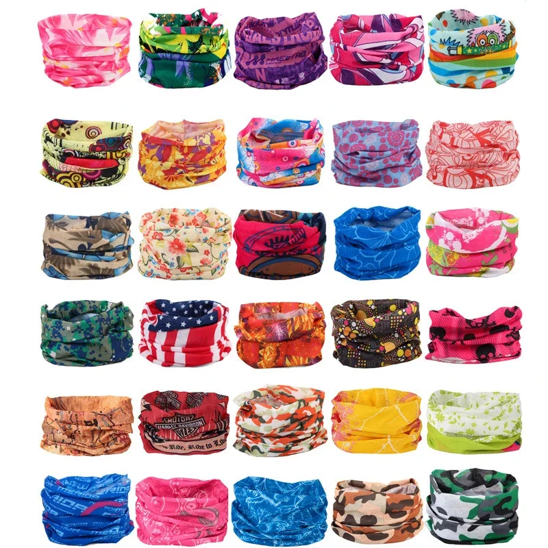 Sunscreen Face Mask Neck Gaiter Scarf Neck Warmer Scarf Outdoor Summer Sun Protection Seamless Versatile Magic Headscarf for Men Women Cycling Face Mask Neck Cover Windproof Scarf