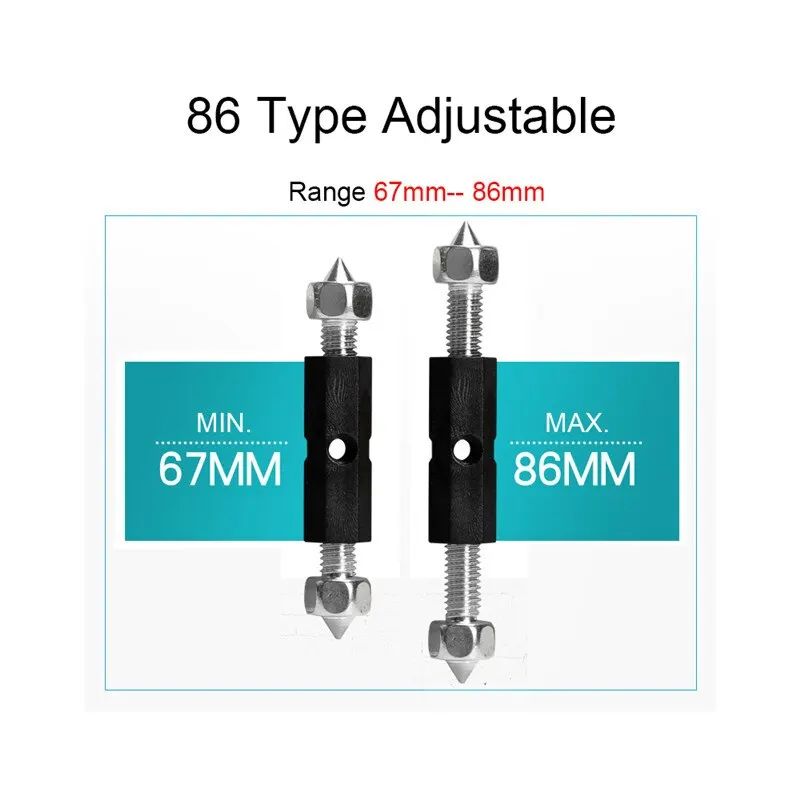 Wall Switch Cassette Screw Wrench 10PCS/Set Switch Socket Screws Wall Mount Box Secret Stash Repair Screws Support Rod switch box repair tool
