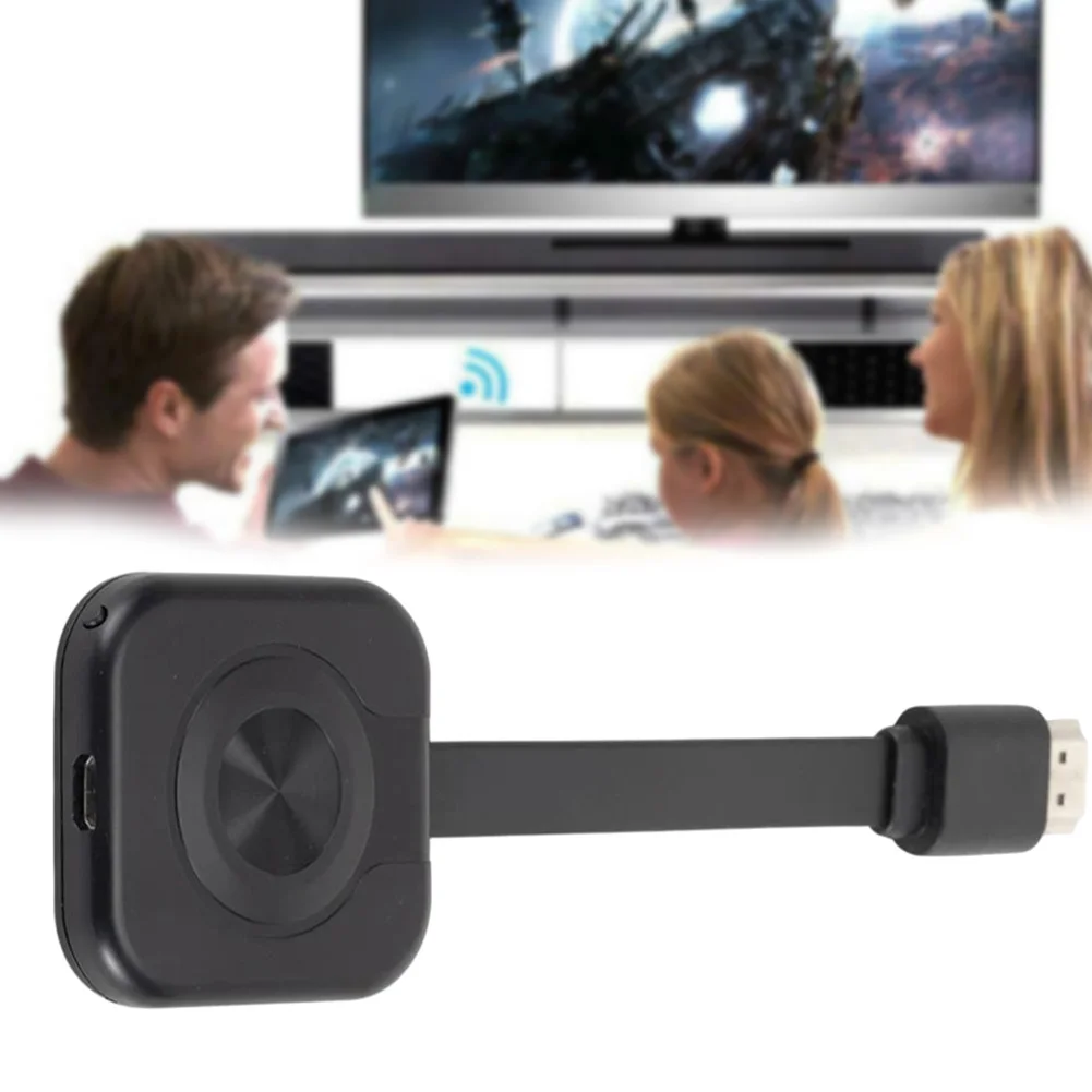 WiFi 1080P Mobile Screen Cast Dongle Multi-media Player Adapter HDMI-Compatible Wireless Display Receiver For Computer Monitors