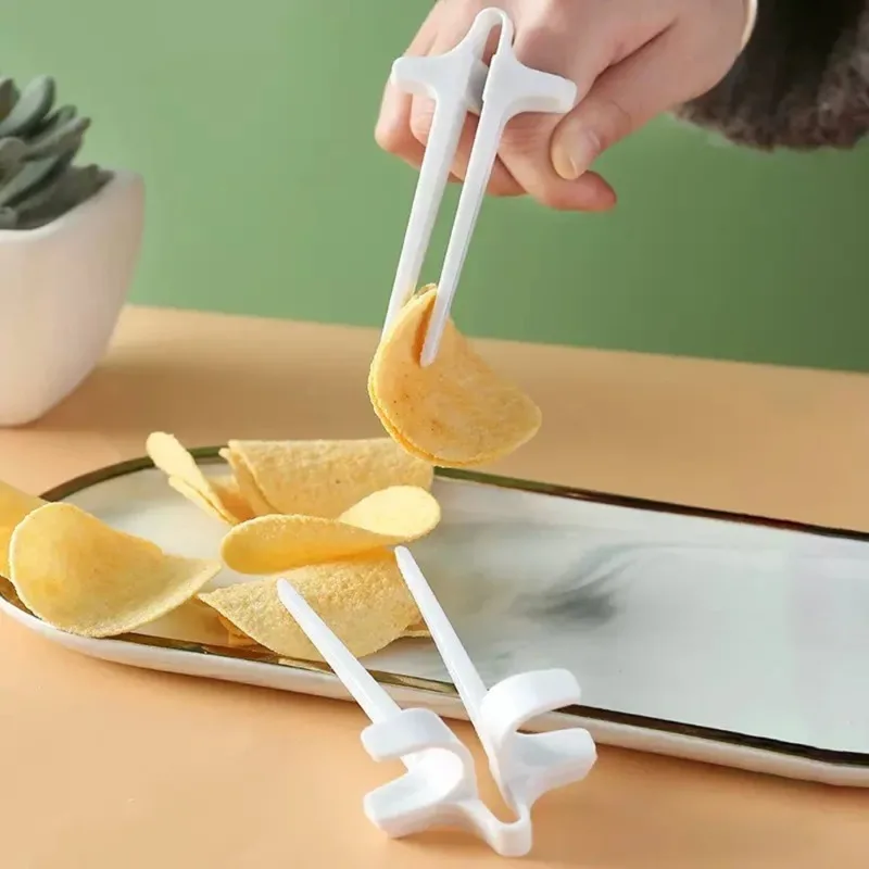 Convenient Finger Chopsticks - Snack Picker Finger Sleeves for Gaming Perfect Home Accessory, Lazy  Person's  Essential