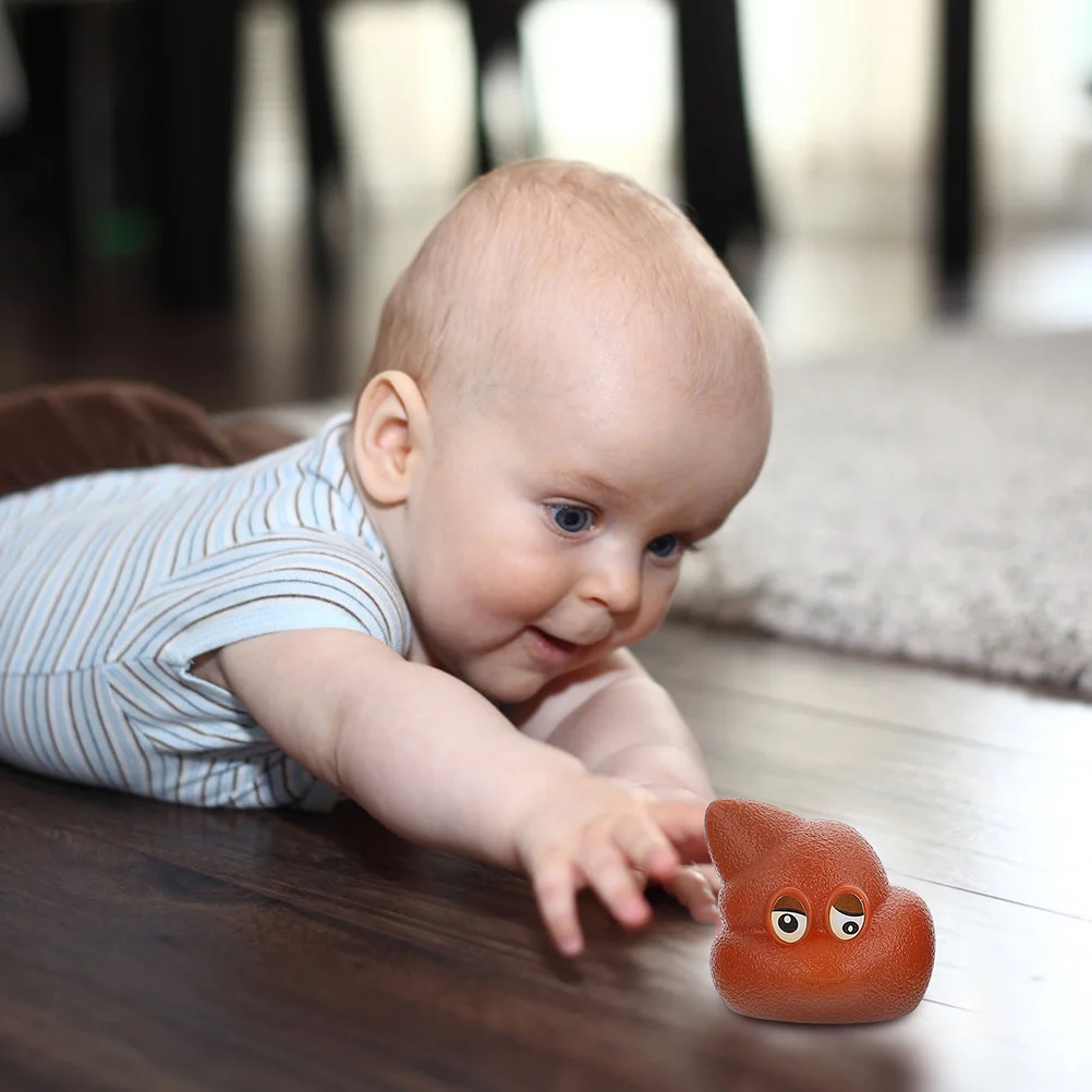 Poop Toys Realistic Fake Prank Poops Imitation Mini Flinging Floating Ball Kid Gifts