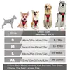 No Pull Dog Harness Front Clip Heavy Duty Reflective Easy Control Handle for Large Dog Walking 2