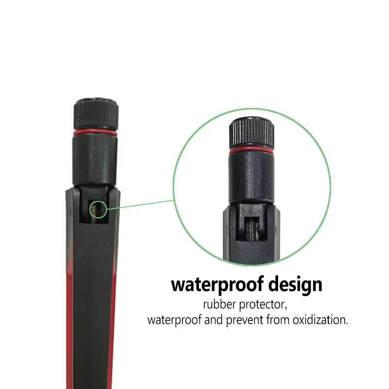 고출력 10dBi WiFi 안테나 RP SMA 남성형 듀얼 밴드 2.4GHz 5GHz 5.8GHz 라우터용 WLAN 신호 증폭기 초장거리
