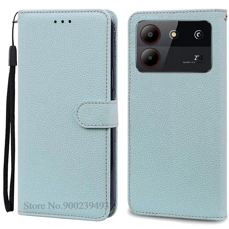 Elegant Leather Wallet Flip Case - Premium Phone Cover with Bumper Protection