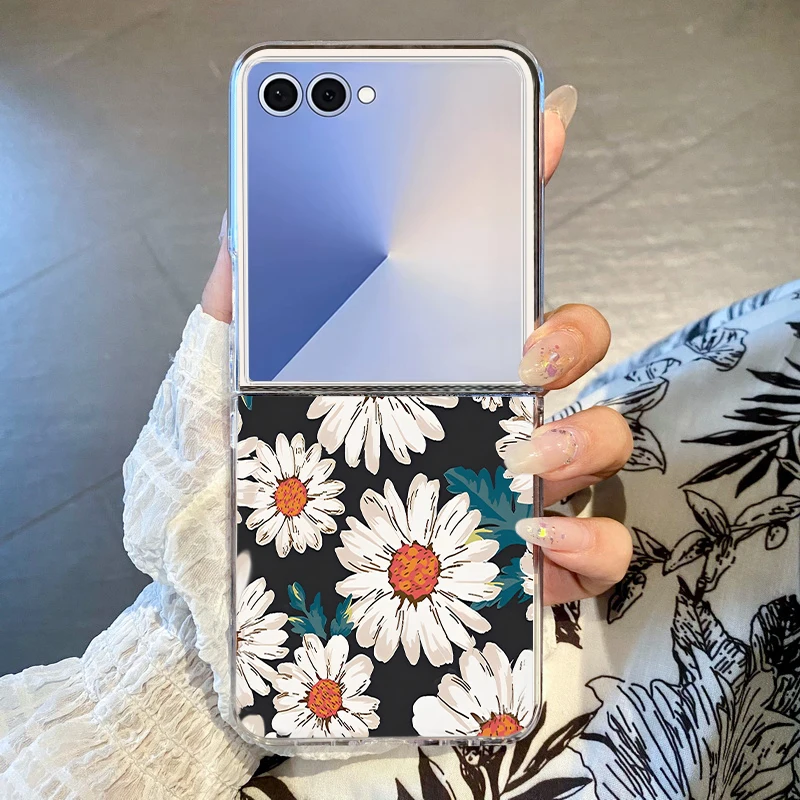 Vibrant Floral Phone Case: Stylish Protective Folding Cover
