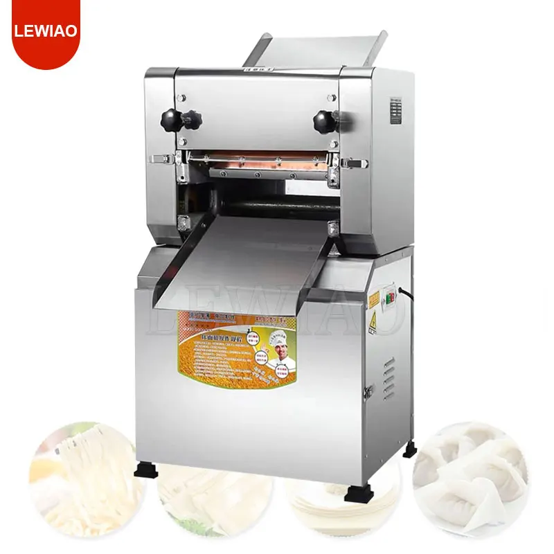 

Commercial Automatic Noodle Machine Dumpling Skin Maker Kneading Dough Stainless Steel Fuselage Multi-Blade Optional