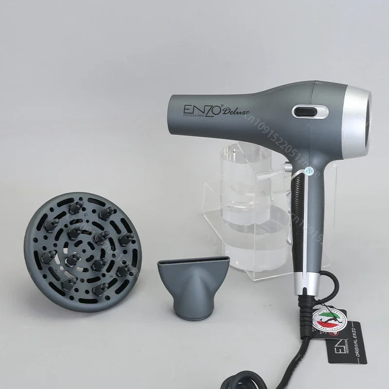 ENZO 220V Professional Hair Dryer Hair Care Styling Tools Constant Temperature Quick Dry for Salon Home Powerful Wind Blow Dryer 6